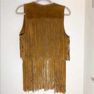 Zara fringe vest